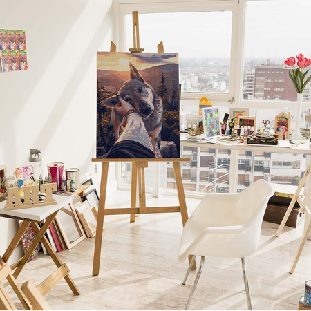 Treuer Freund Malen Nach Zahlen