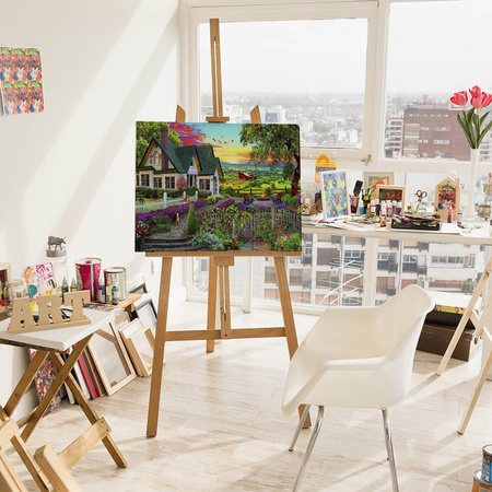 Haus auf dem Land 30x40cm Malen nach Zahlen