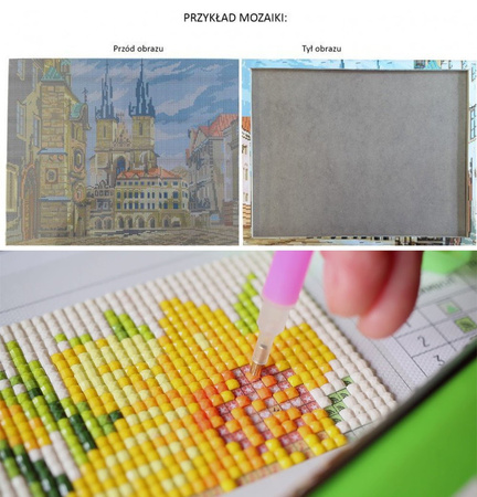 5D Venice by Night Diamantmalerei Mosaik 40x50 cm