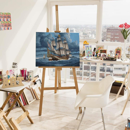 Segelschiff Malen nach Zahlen