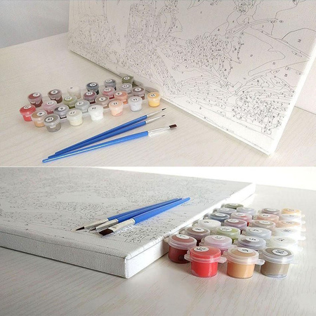 Seelenreisen 65x50 Malen nach Zahlen