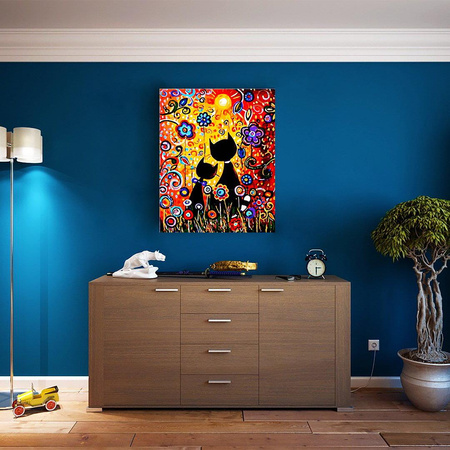 Gezeichnete Katzen Malen Nach Zahlen