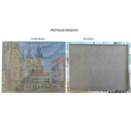 Kreatives Set Diamond Mosaic Summer am Fluss 40cm * 50cm,