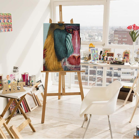 Rafiki Mandrill der Farbstoffe Malen nach Zahlen