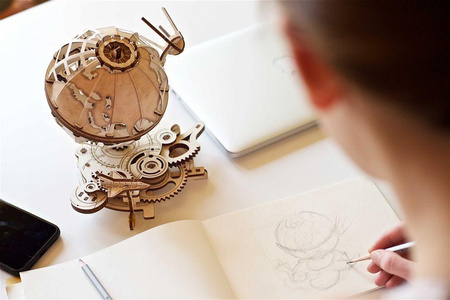 Mechanisches Modell von Globus Folding