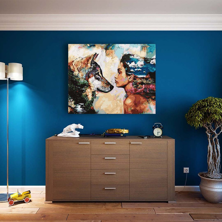 Seelenreisen 65x50 Malen nach Zahlen