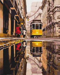 Stadtstraßenbahn Malen Nach Zahlen
