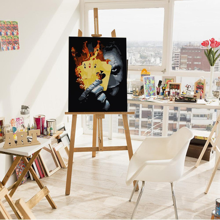 Joker-Feuerkarten Malen nach Zahlen