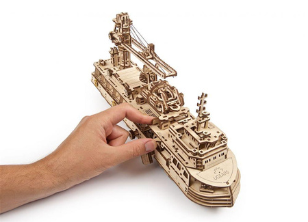 Forschungsschiff Mechanisches Modell zum Zusammenbau