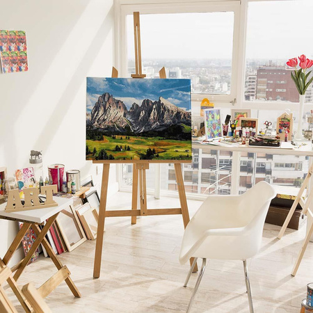 Drei Welten der Schönheit 65x50cm Malen nach Zahlen