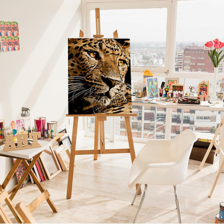 Leopard Malen Nach Zahlen