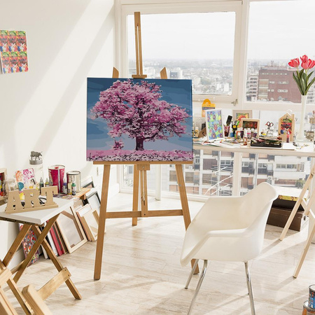 Kirschblüte Malen nach Zahlen