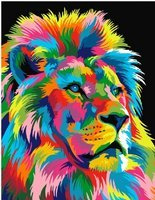Bunte Tiere malen