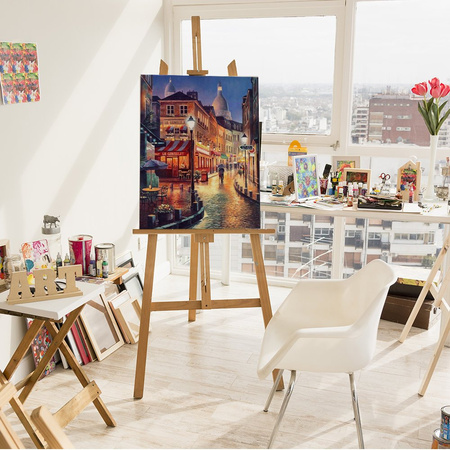 Verregnetes Paris Malen Nach Zahlen