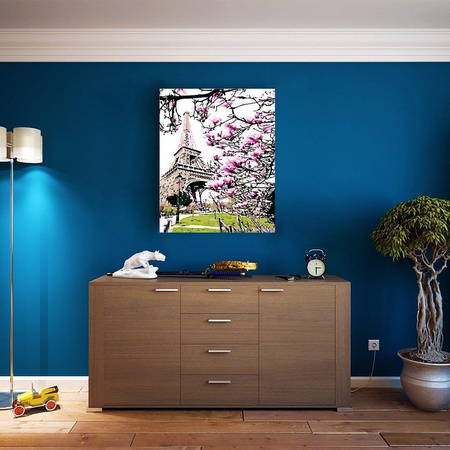 Frühling in Paris Malen nach Zahlen