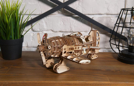 Mad Hornet Plane Puzzle 3D-Holzmodell zum Zusammenbauen