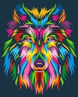 Bunte Tiere malen