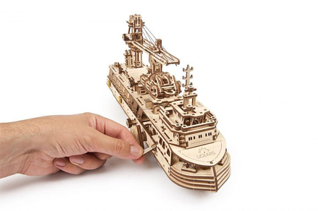 Forschungsschiff Mechanisches Modell zum Zusammenbau