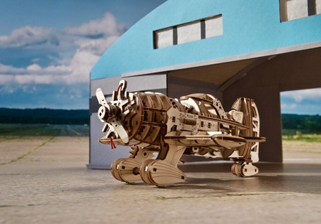 Mad Hornet Plane Puzzle 3D-Holzmodell zum Zusammenbauen