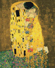 Der Kuss (Gustav Klimt) Malen nach Zahlen ohne Rahmen