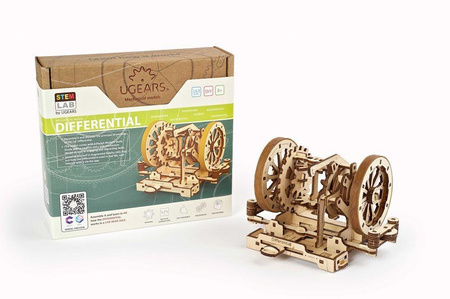 Differentialmechanismus UGEARS STEM LAB mechanisches Modell zum Falten