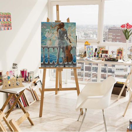 Das Meer und das Cello Malen Nach Zahlen