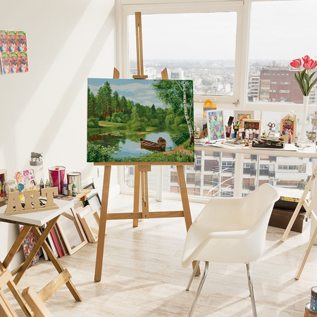 Waldlandschaft Malen Nach Zahlen