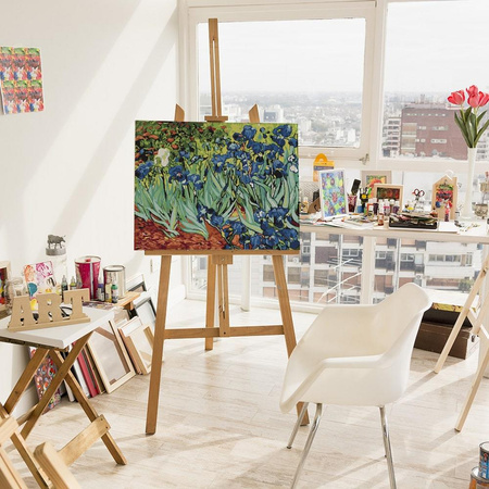 Schwertlilien. Van Gogh Malen Nach Zahlen