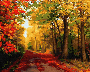 Herbstwald Malen Nach Zahlen