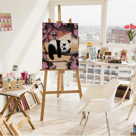 Was für ein Bär träumt von 40x50 Malen nach Zahlen