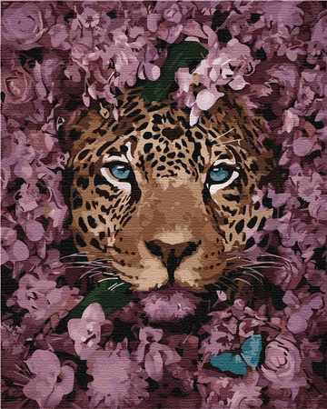 Leopard Malen Nach Zahlen