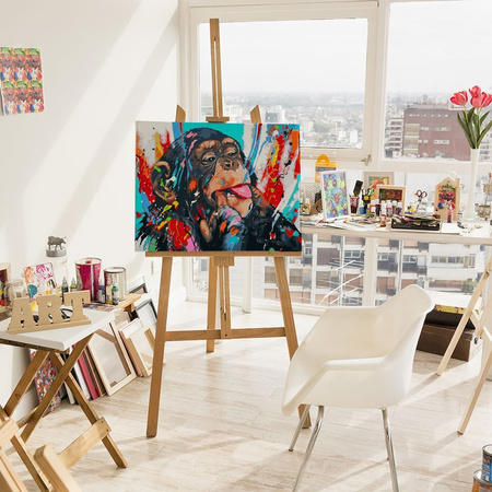 Affe Malen Nach Zahlen