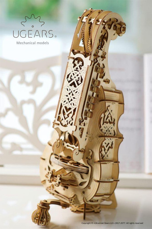 Korbowa Lira / Hurdy-Gurdy Klappmechanisches Modell
