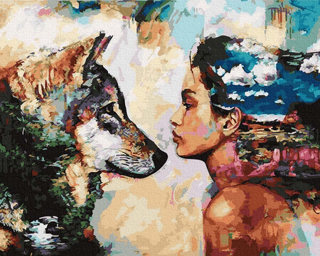 Seelenreisen 65x50 Malen nach Zahlen