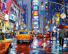 Times Square, New York Malen Nach Zahlen
