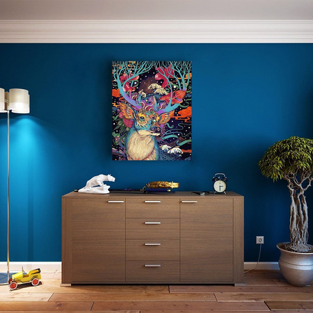 Bunter Elch Malen Nach Zahlen