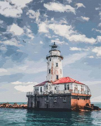 Leuchtturmwächter Malen Nach Zahlen