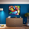 Bunte Katze 40x30 Malen nach Zahlen