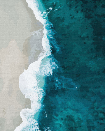 Wellenspiegelung Malen Nach Zahlen