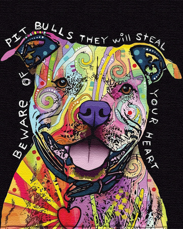 Pitbull Malen Nach Zahlen