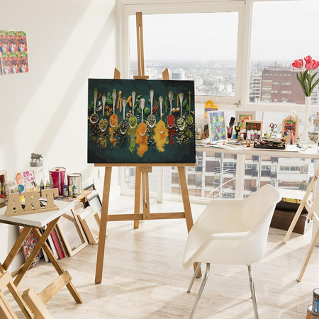 Farben der Gewürze Malen Nach Zahlen