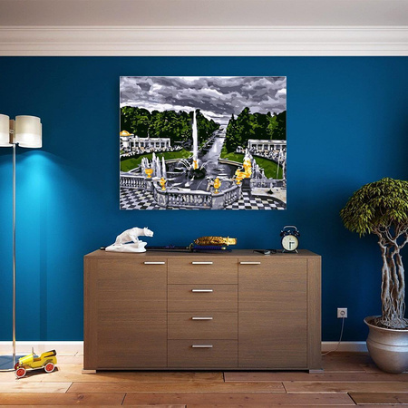 Peterhof-Brunnen Malen nach Zahlen