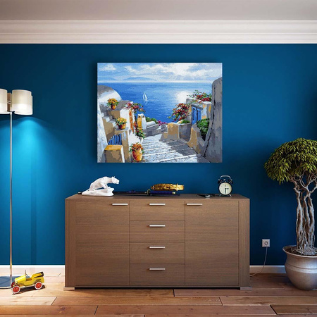 Treppe zum Meer Malen Nach Zahlen