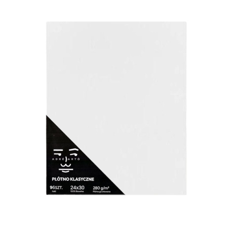 96x Baumwollleinwand 3mm 24x30 cm Malleinwand