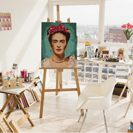 Frida Kahlos Blick Malen Nach Zahlen