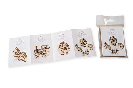 U-Fidgety Cogs mechanisches Klappspielzeug 4-tlg.