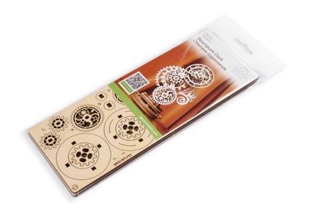 Mechanisches Steampunk Clock Folding Modell