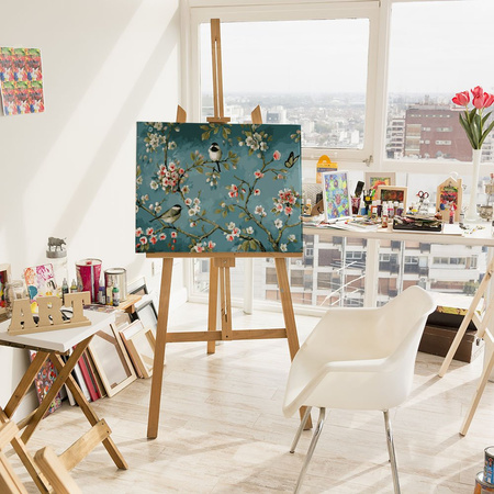 Vögel im Geäst Malen Nach Zahlen