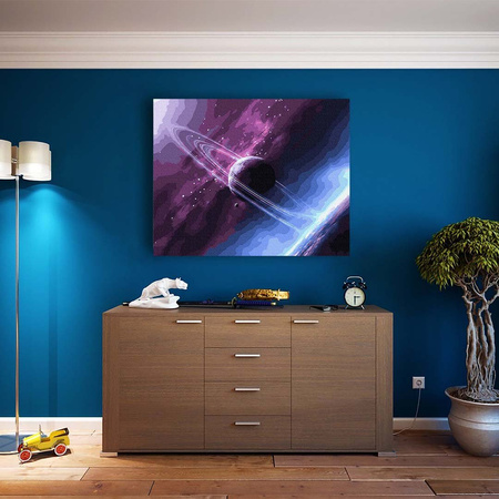 Unbekannte Farben des Weltraums Malen Nach Zahlen