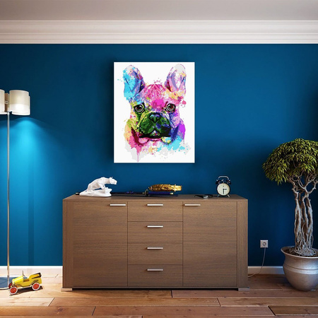 Bunter Hund (einfach) Malen Nach Zahlen